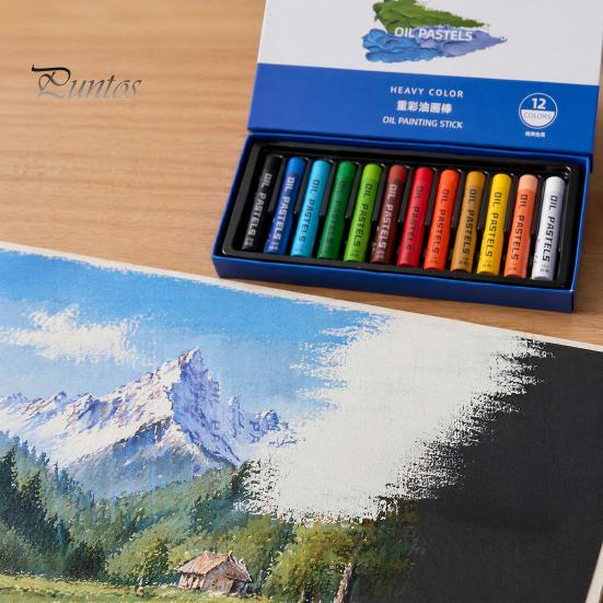 Mehrfarbige Ölpastelle Wasserlösliches Pastellset, Wasserlöslicher Malstift, Zeichenstifte mit hoher Deckkraft und schwerer Textur, für Kinder Kunstbedarf