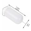 Auxiliary Fuel Tank 1L with Fuel Hose Versatile Fuel Storage for Motorcycles