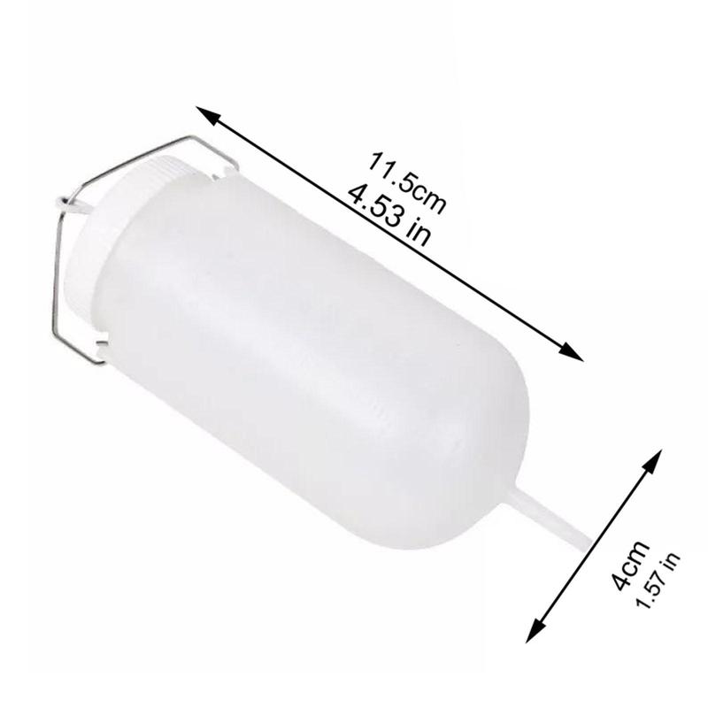 Auxiliary Fuel Tank 1L with Fuel Hose Versatile Fuel Storage for Motorcycles
