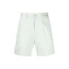 Amiparis Solid Color Straight Fit Bermuda Casual Shorts Men shorts Green HSO001481-441