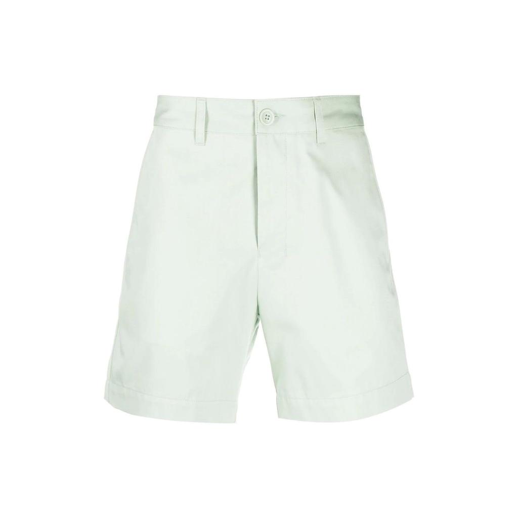 Amiparis Solid Color Straight Fit Bermuda Casual Shorts Men shorts Green HSO001481-441
