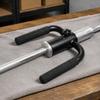 Home Fitness Equipment Steel Squat Rack Attachment with Foam Grips Gym Barbell