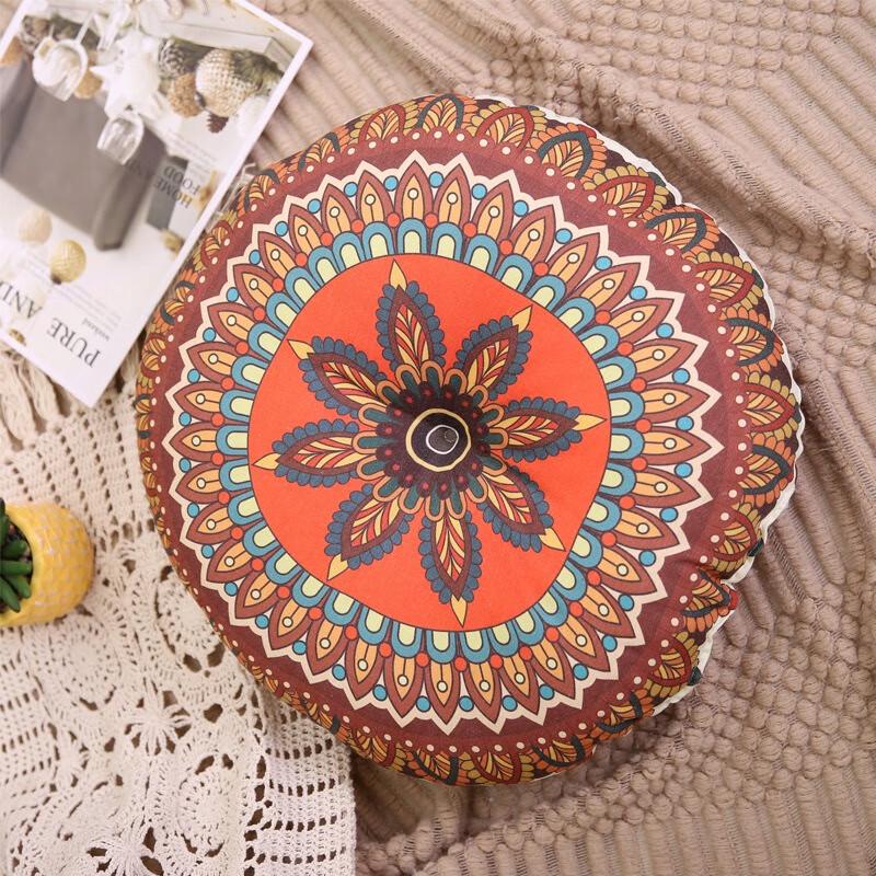 

Fumaiide Ethnic Style Cotton Linen Floor Cushion