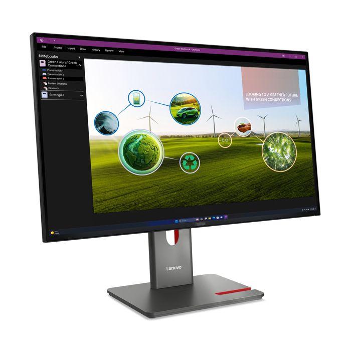 Écran LED - LENOVO - ThinkVision P27Q-40 - 27 pouces - 2560 x 1440 QHD - IPS - 120 Hz