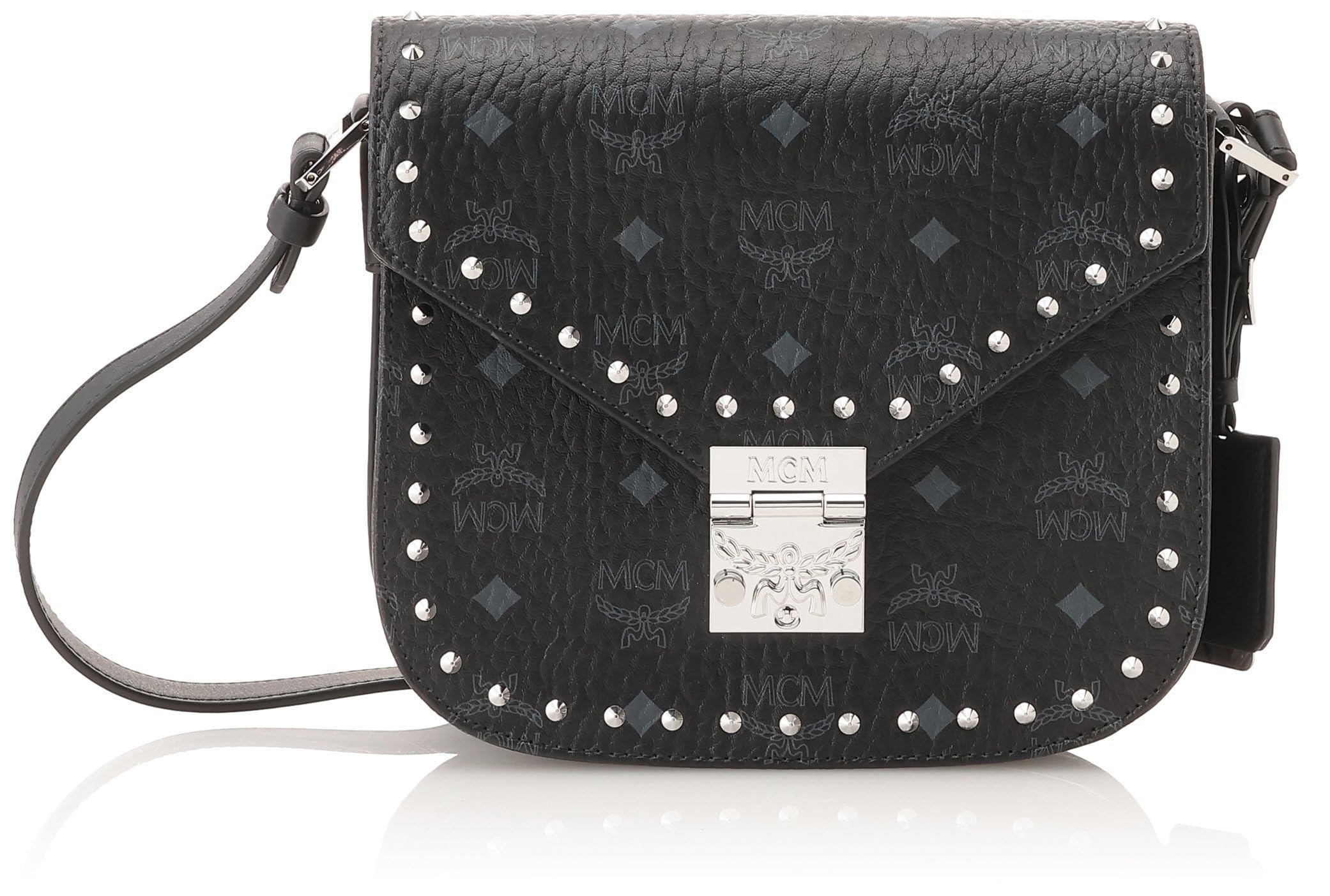 

MCM Shoulder Bag MWS8APA24 BLACK Women s [Used] чорний