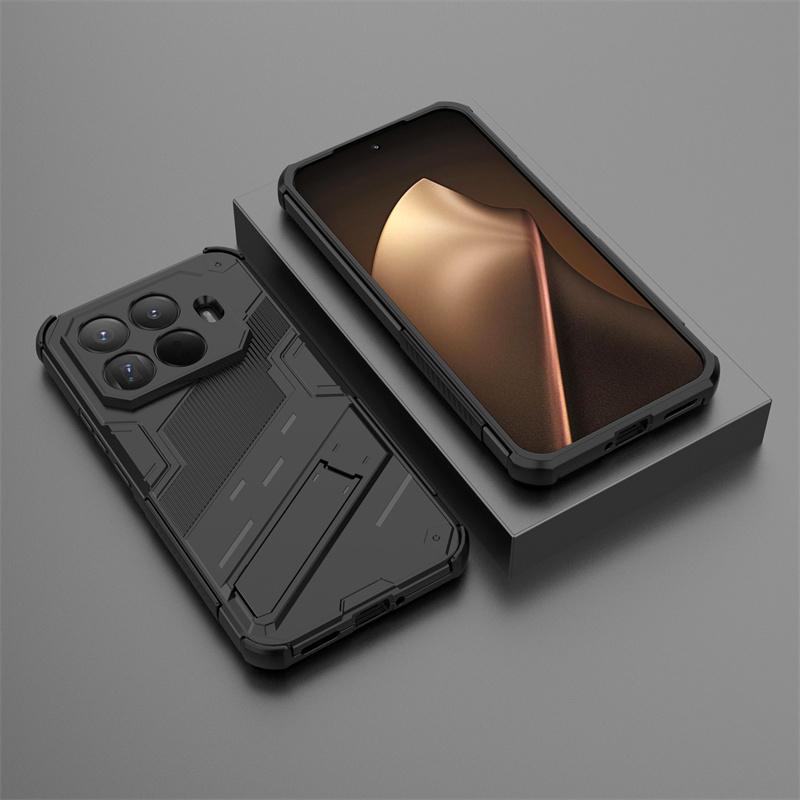 Xiaomi15T Pro Case Armor Shockproof Phone Cases For Xiaomi 15T Pro 5G Xiomi Mi15T Mi 15 T 2025 Magnetic Holder Stand Back Cover