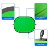 2 In 1 Collapsible Portable Reflector Blue Green Screen Chromakey Background Board Photo Studio Photography Accessories Kit