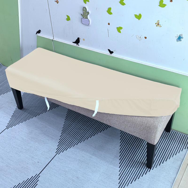 

Эластичный чехол для скамейки из искусственной кожи, водонепроницаемый, 1 шт., чехлы для скамеек в столовой, съемные, моющиеся, протектор для скамеек в гостиной