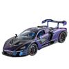 1/24 Toyota Senna Alloy Track Sports Car Model Diecasts Metal Racing Vehicles Car Model Simulation Sound Light with Spray Kids Toy Gift
