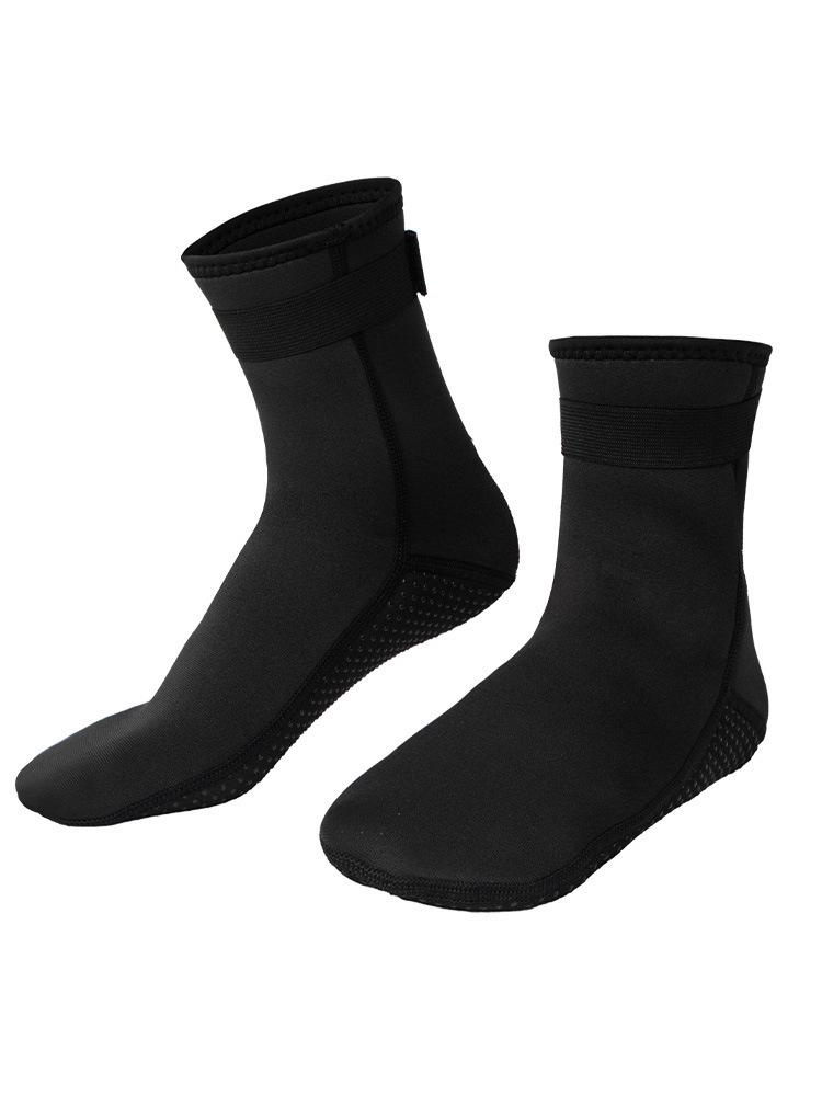 High-Top Waterproof Quick-Dry Diving Socks for Surfing, Beach & Sea Activities - Warm & Non-Slip