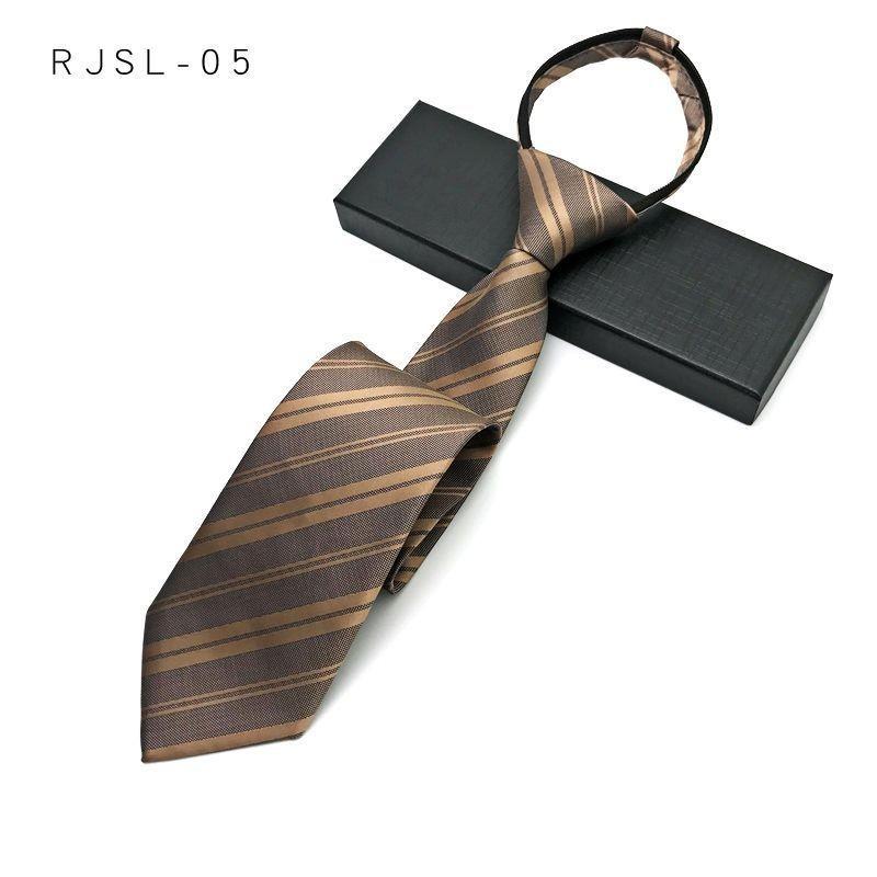 Childrens Tie With Zipper Closure For Formal Events And School Uniforms