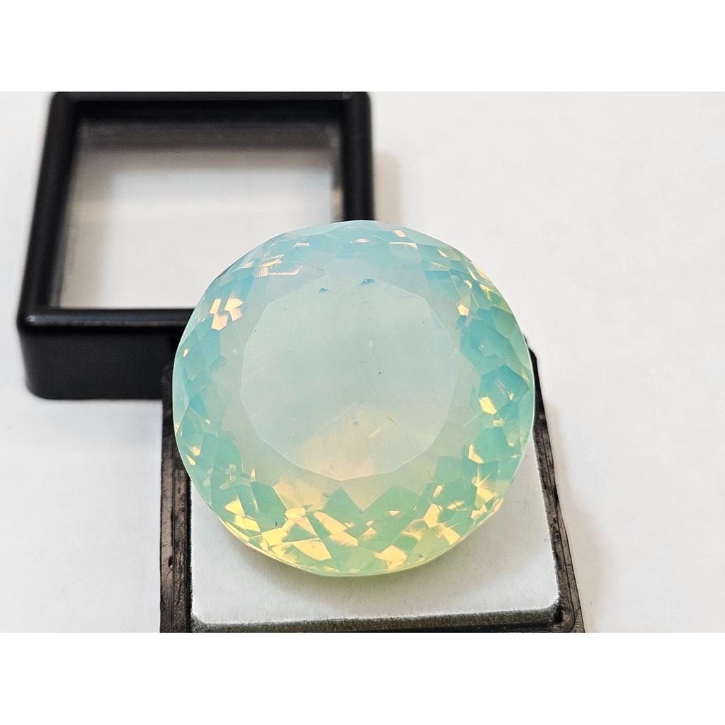 60 Ct Natural Fire Opal Round Cut Beautiful Loose Gemstone
