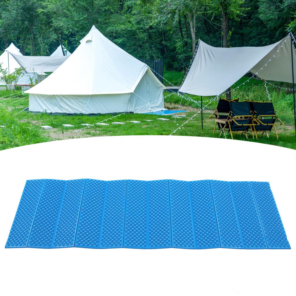 Double Egg Crate  ing Pad Foldable Thickened Foam   Mat for Outdoor Camping 186x57CM
