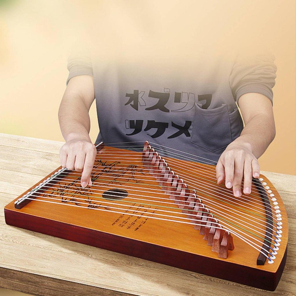 Guzheng Finger Beginner Friendly Portable Practice Instrument Compact Zither for Beginners,