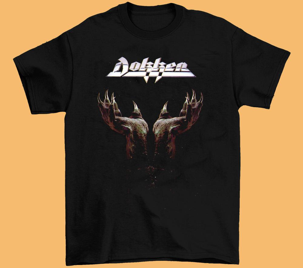 Dokken – Tooth And Nail Black Unisex T-Shirt AH104 XXL