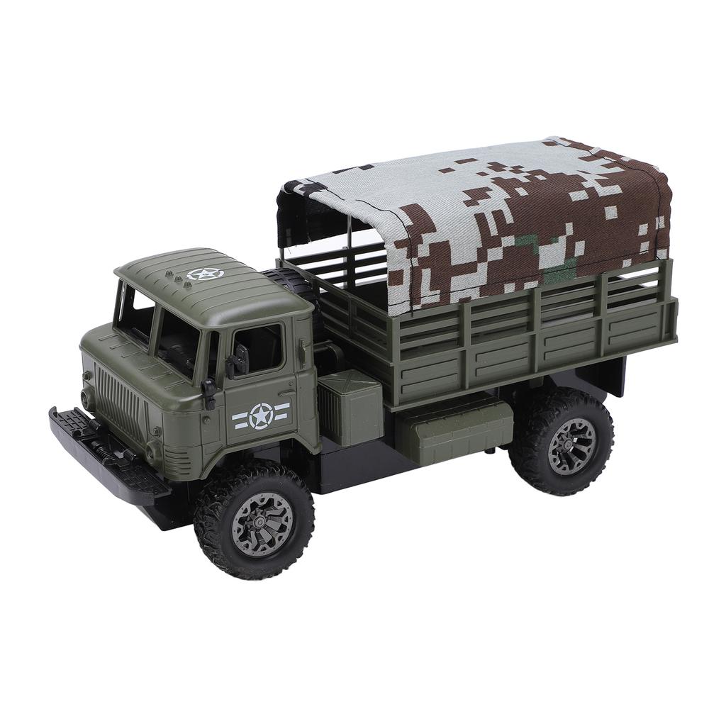 Drahtlose Fernbedienung Militär LKW Allradantrieb Offroad RC Modellauto Spielzeug mit Licht