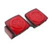 Trailer Tail Lights LED 12V Stop Brake Tail Running Lamp for Boats Snowmobiles Campervans Utility
