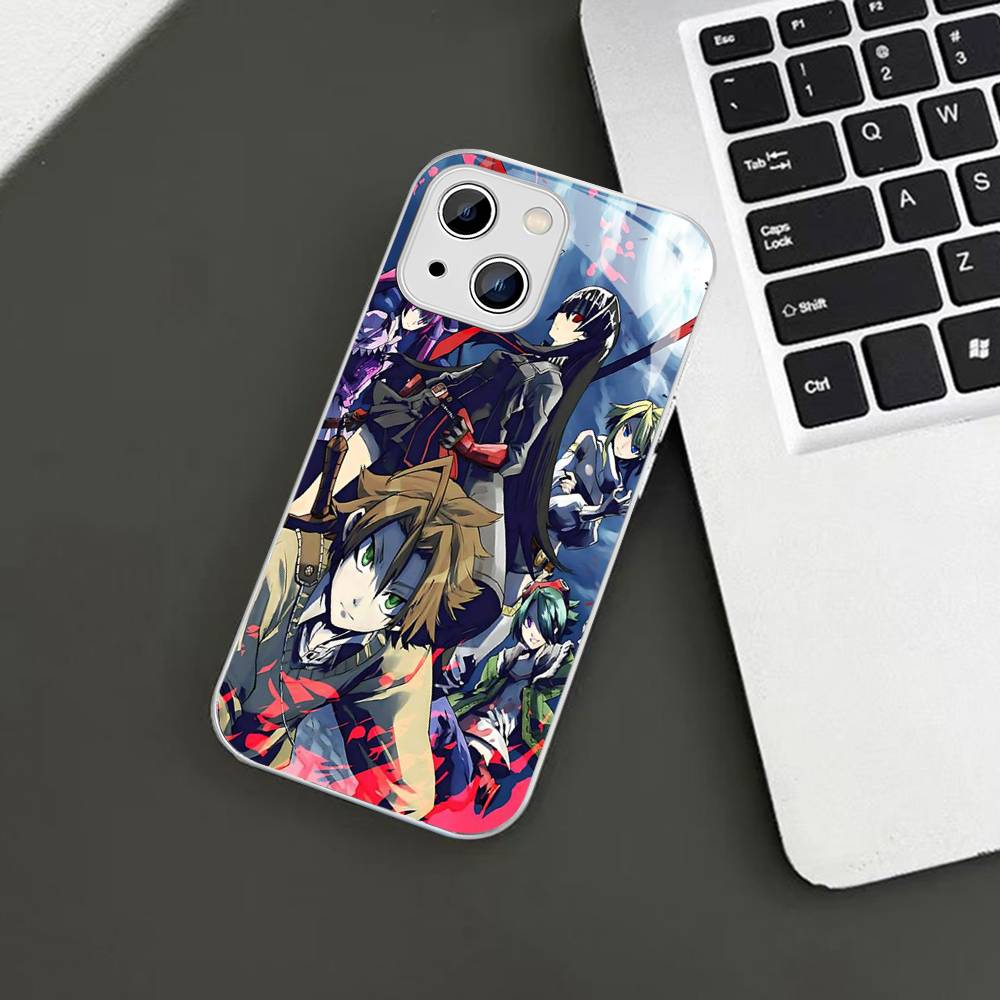Japanese Anime Akame Ga KILL Tempered Glass For Iphone 14 13 12 11 Pro Mini XS MAX 14Plus X XS XR Cover
