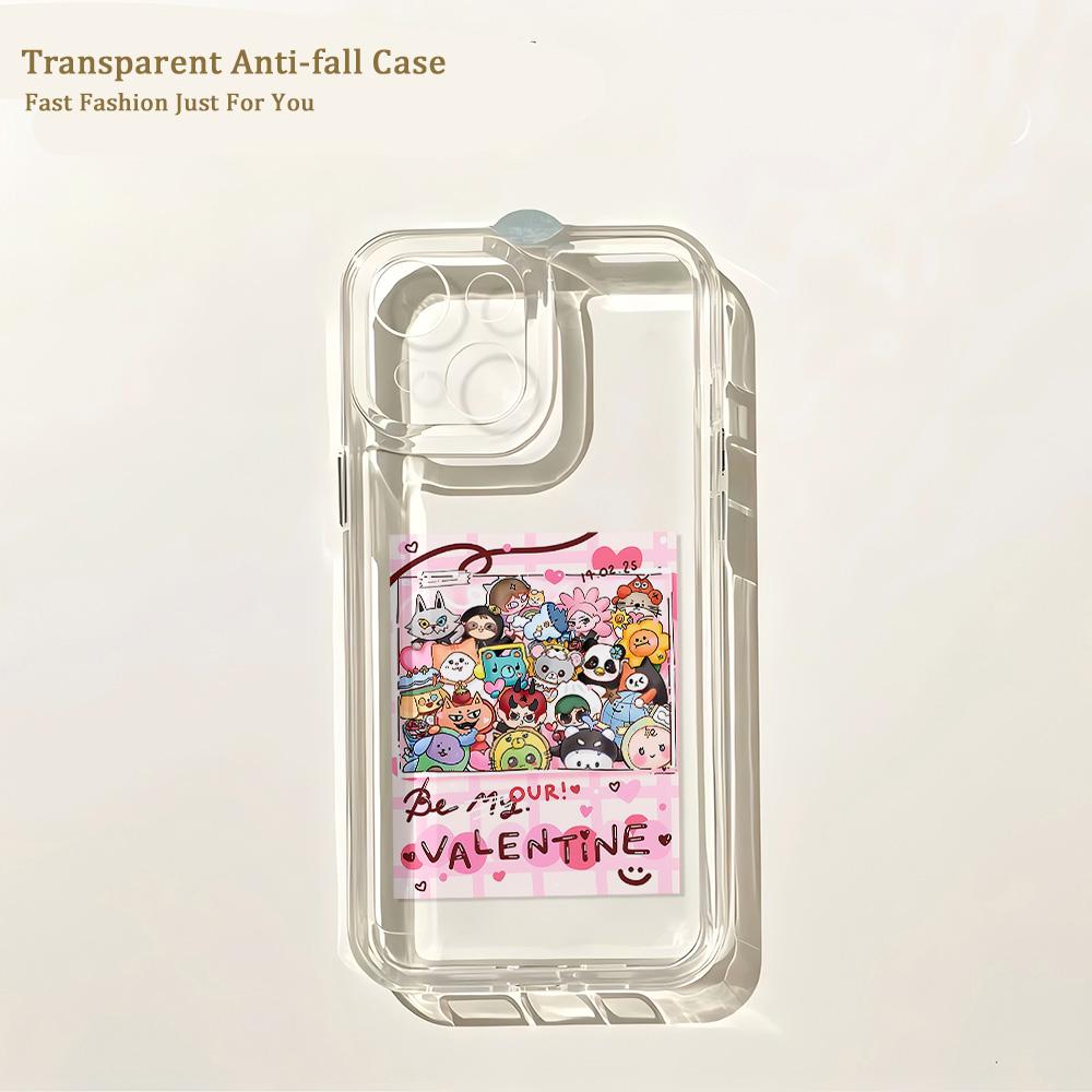 Carcasă de telefon Anime M-Mascot GMMTVS pentru IPhone 17 16 16e 15 14 13 12 11 Mini Pro Max X XR XSMax 7 8 Air Plus Capac Spate Transparent