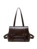 Oil-Wax Cowhide Leather Women's Backpack – Lightweight, Large Capacity for Work & Travel