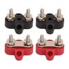 M6 Power Distribution Block 150A 12 48V Terminal Block for Car, RV, Boat, Truck, 4 Pcs Multi-Purpose Busbar System