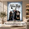 Wall Hanging Tapestry Art Cloth Bedroom Room Background DecorThe Addams Family