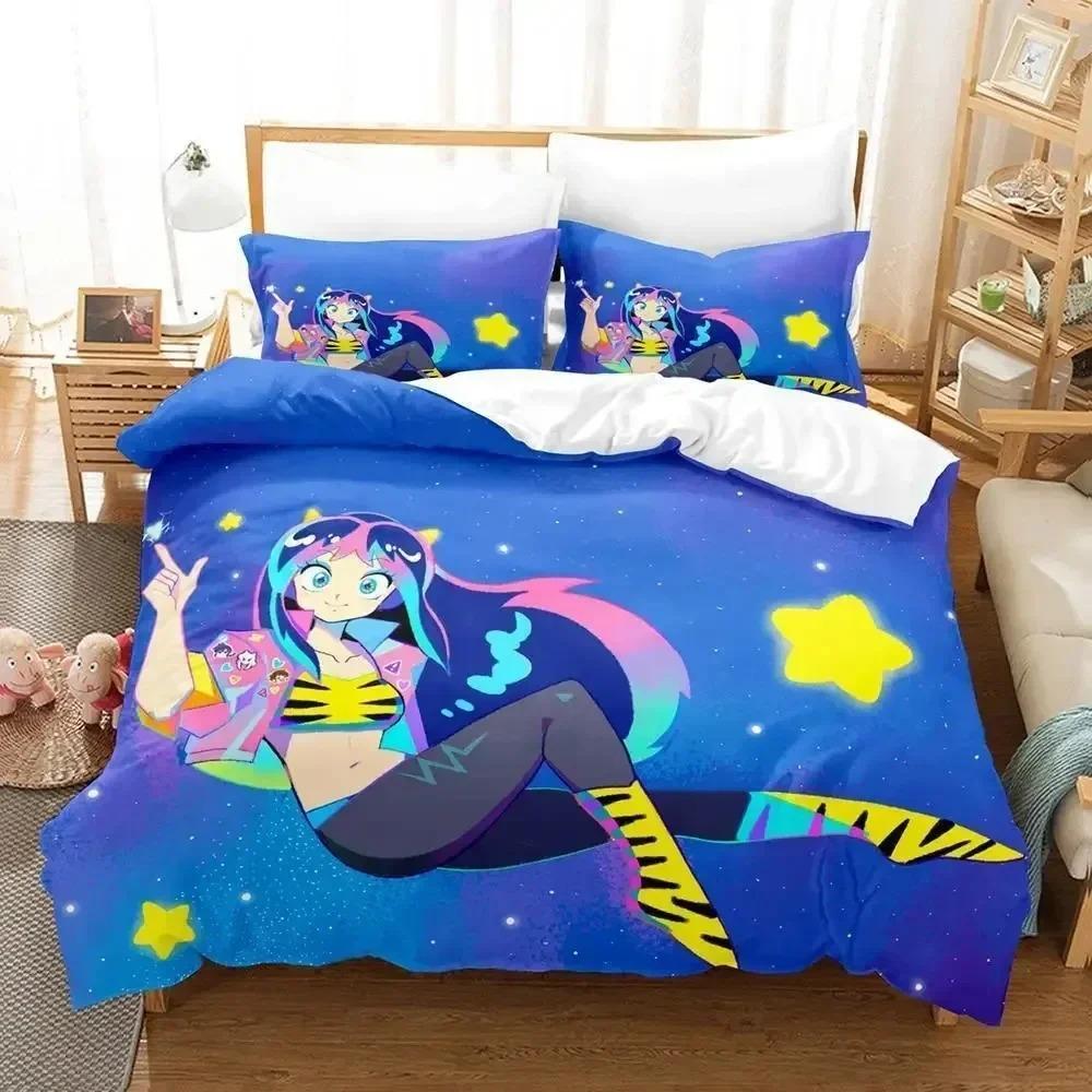 

Urusei Yatsura Lum Beding Set For Bedrom Soft Modern Bedspreads Comefortable Children Kids Soft Duvet Cover Comfortable Quilt Cover And Pilowcase 100*200cm Single