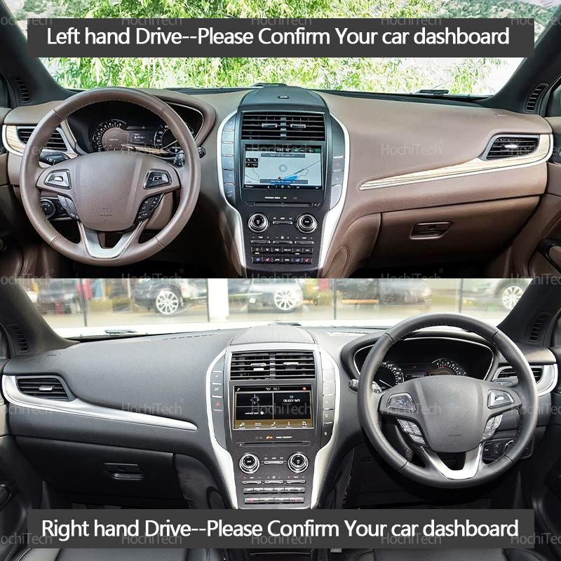 For Lincoln MKC 2014- Dashboard Cover Avoid Light Anti-Slip Anti-dirty Mat Pad Sunshade Dashmat Protect LHD RHD