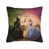 W-Wicked 2 Musical Movie Glinda Elphaba Pillow Case Novelty Pillow Cover Design Pillowcases For Couch Sofa Bedroom