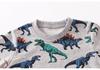 Boys' Cartoon Long Sleeve Knitted Cotton Sweatshirt - New Autumn European & American Style Children's Clothing.