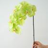 High Quality Luxury Flowers Latex 8 Heads Butterfly Orchids Artificial Real Touch Phalaenopsis Orchid Wedding Decor