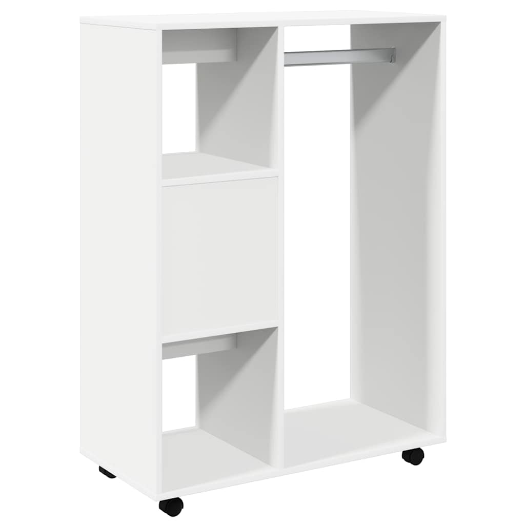 Vidaxl Cabinet, White, 80X40X110 Cm, Wood-based Material