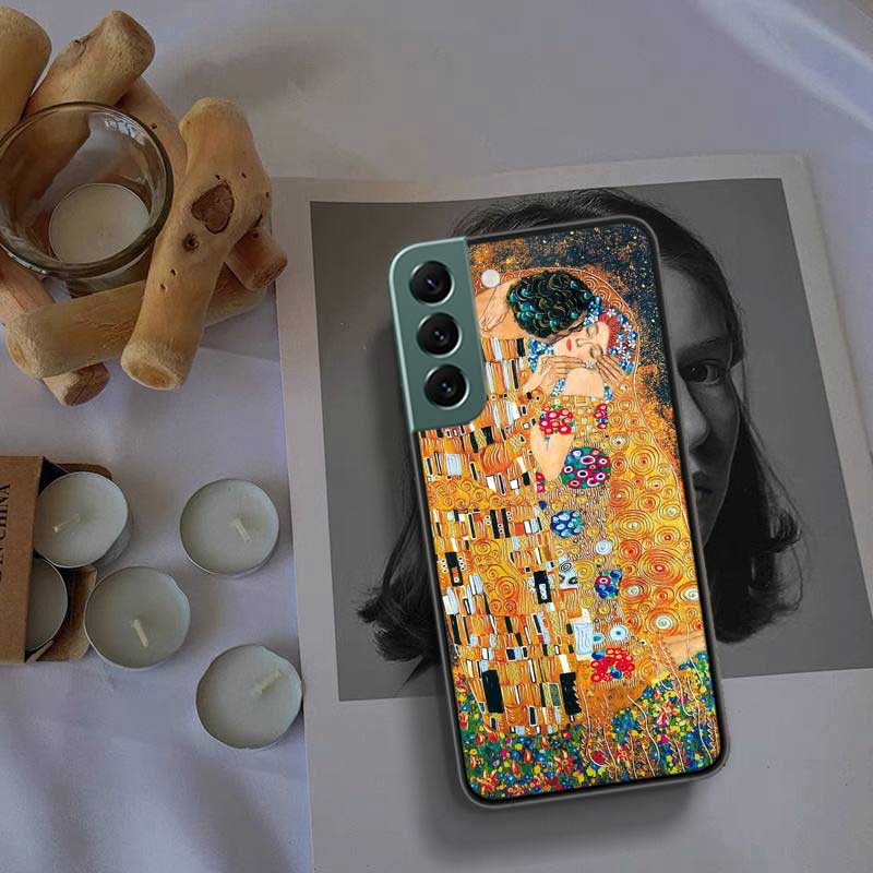 Kiss by Gustav Klimt Desig Phone Case For Samsung A16 A26 A36 A56 Galaxy A02S A12 A52S A13 A23 A33 A53 A54 A34 A24 A14 A22 A32 A