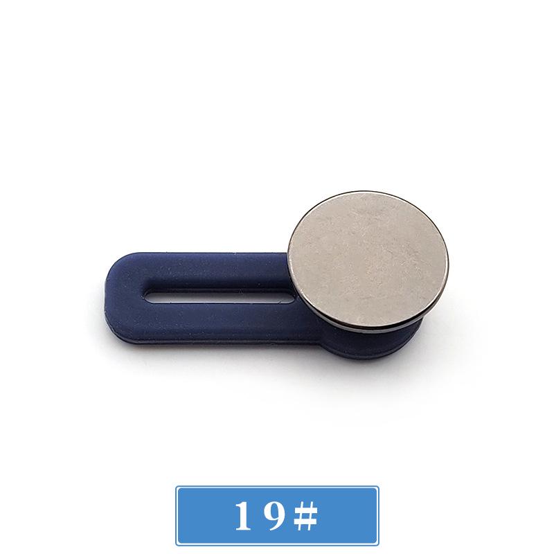 Adjustable No-Sew Waist Extension Button for Jeans