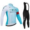 2026 Herbst Atmungsaktives Radsportanzug Set Langarm Schnelltrocknend MTB Fahrrad Uniform Kleidung Ropa Ciclismo Fahrradbekleidung für Sport & Outdoor