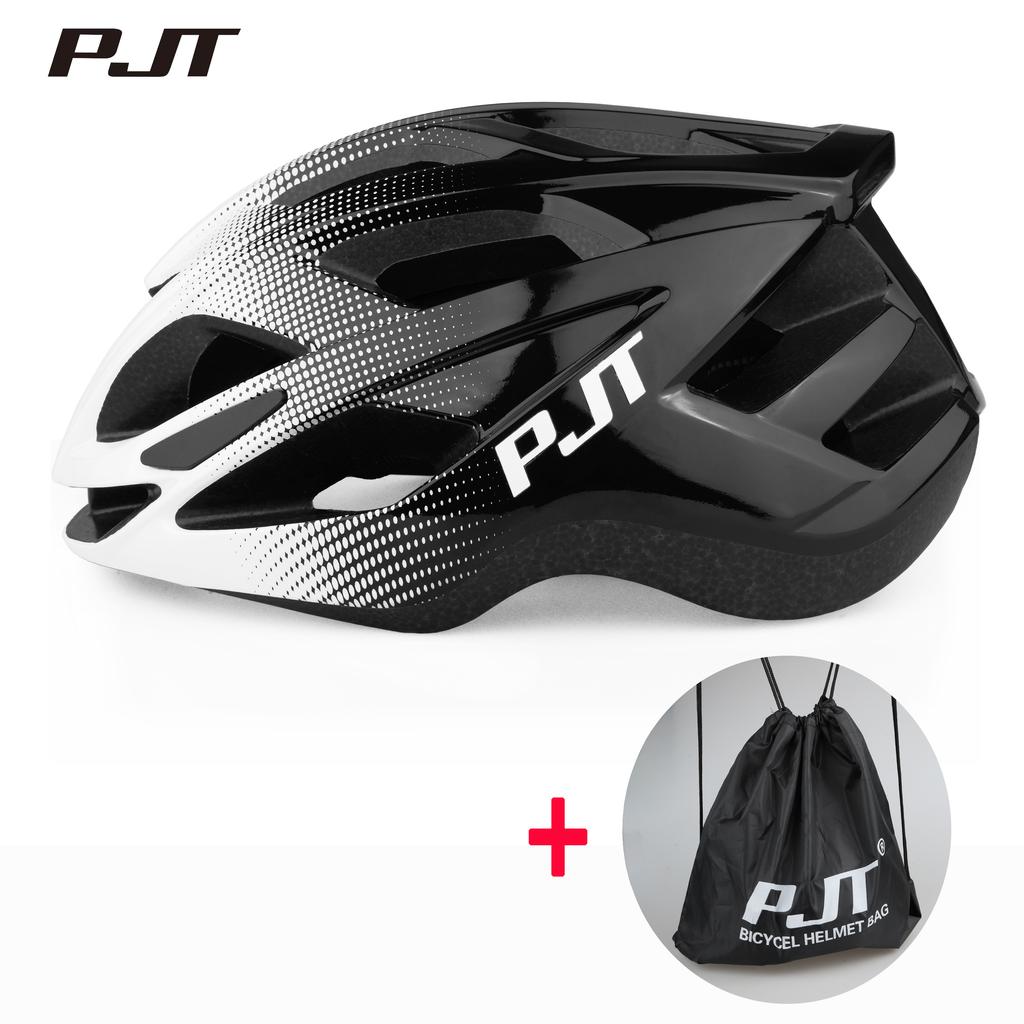 Pjt Cycling Helmet Man Women Road Mountain Bike Helmet Outdoor Bicycle Skateboard Scooter Integrally-Molded Ultralight Helmet