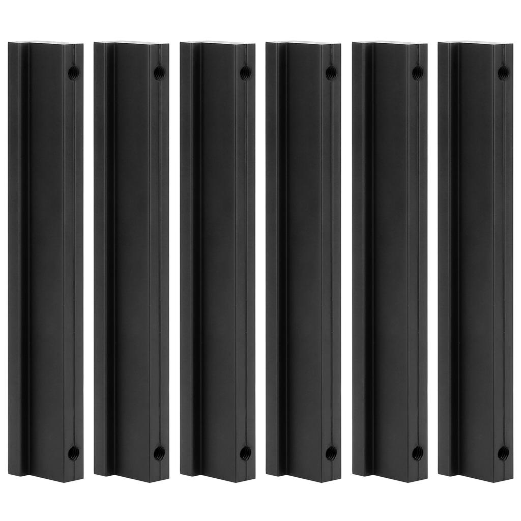 6 Sets T shaped Handle Aluminium Alloy Kitchen Cabinet Door Handle Furniture Drawer Pull Hardware(64mm )