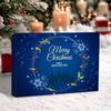 Angelzubehör Set Adventskalender 24 Tage Weihnachten Countdown Kalender Angelköder Box Weihnachtsgeschenke für Angel-Liebhaber