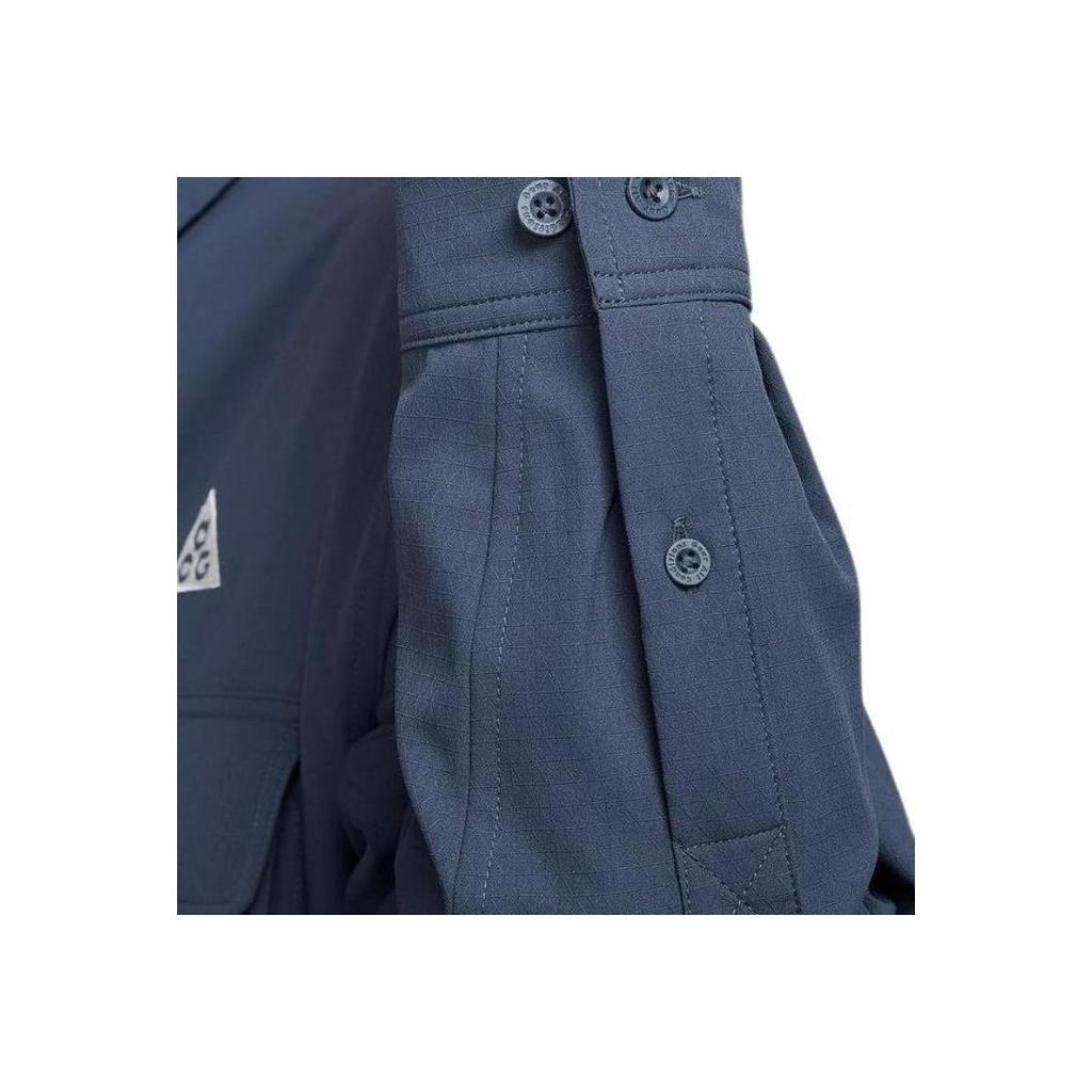 Nike ACG Dri-Fit UV Devastation Trail Multi-Pocket Outdoor Sun Protection Quick-Dry Comfortable Breathable Long Sleeve Shirt Men Tops DN3937-437