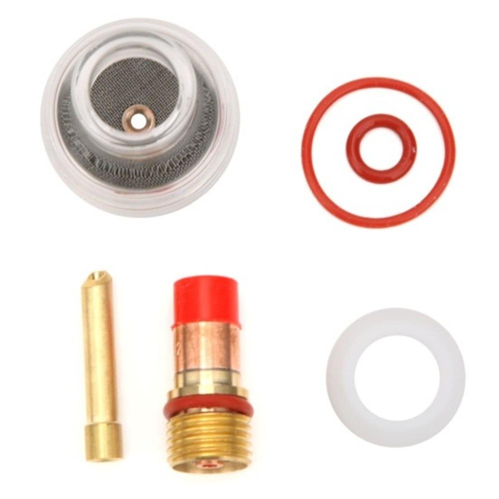 Filter Mesh TIG Welding Torch Kit Collet Body Gas Lens Diffuser Kit For TIG Welding