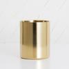 Runder Stifthalter Edelstahl Metall Schreibtischornament Nordische Schreibwaren Stifteinsatz Goldene Vase Make-up Pinsel Aufbewahrungsbox