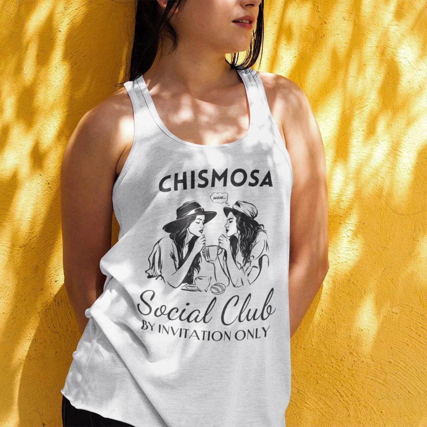 Latina Tank Top - Chismosa Social Club Hispanic Heritage Tee M