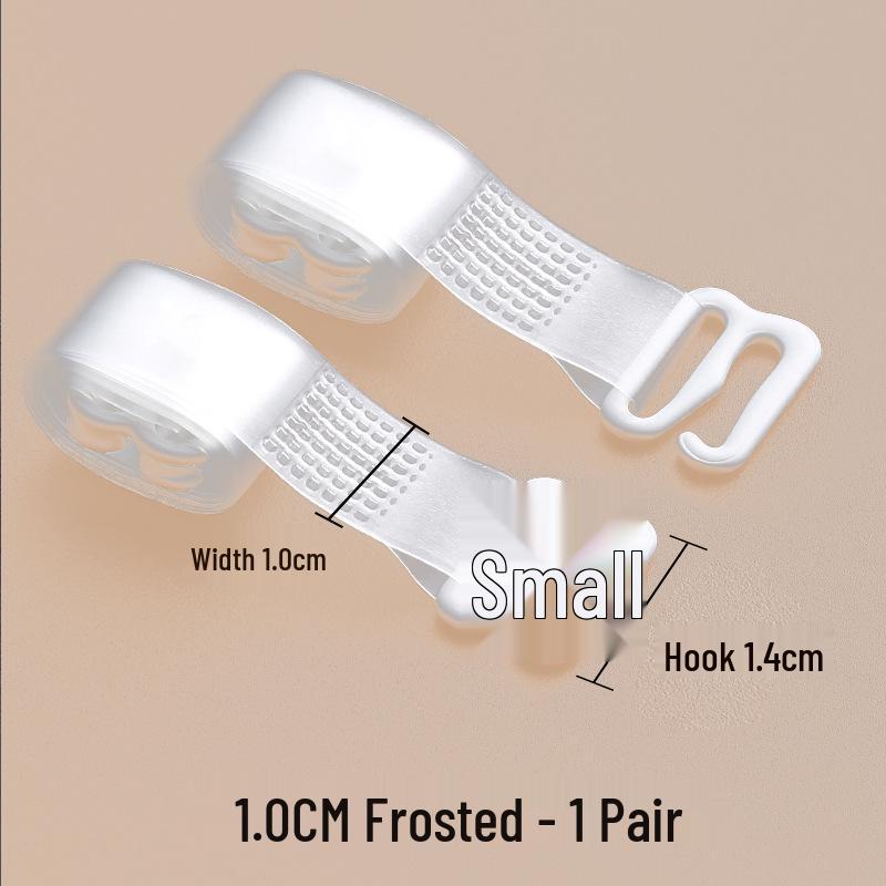 

Invisible Seamless Ultra-fine Non-slip Elastic Bra Straps for Women 1 Pair - Individually Bagged