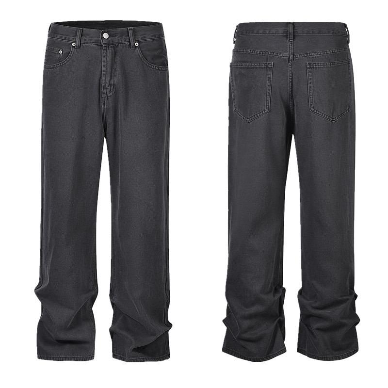 RogueWave Y2k Streetwear Vintage Pantalones Hombre Trees Camouflage Jeans Cargos for Men Patchwork Straight Baggy Casual Denim Trousers