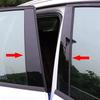 Pre BMW X1 F48 2016 - 2025 E84 2010 - 2015 Lesklé čierne kryty stĺpikov okien B C stĺpiky nálepky bočný panel dverí ozdoba