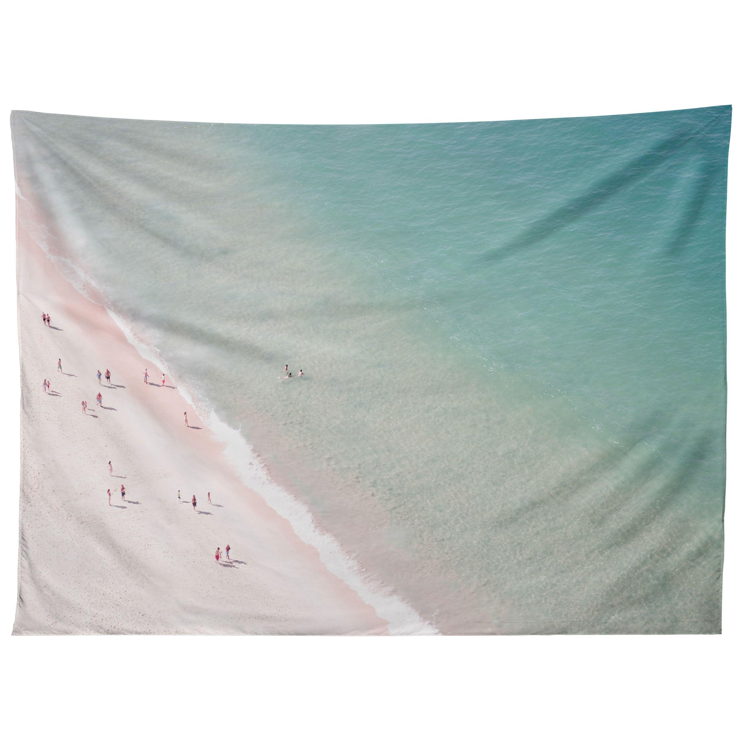 BEACH SUMMER OF LOVE tapestry 75x100