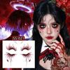 1/4/6 Sztuk Tatuaż Tymczasowy Wzór Żył Na Imprezę Halloweenową Body Art Wodoodporne Naklejki Tatuaż Naczyniowy Dla Kobiet Mężczyzn Brwi Twarz