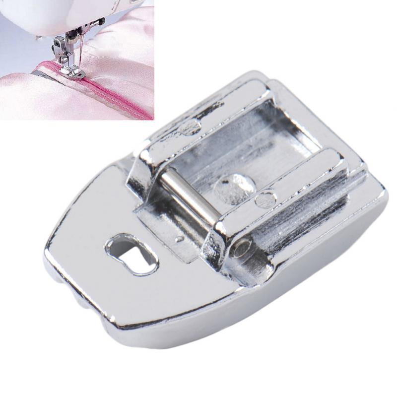 1pcs Invisible Zipper Presser Foot Household Sewing Machine Multifunctional Parts xqmg Sewing Machines DIY Apparel Sewing Fabric