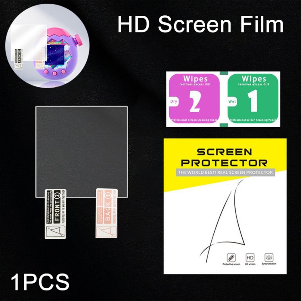 

1/3 шт. ТПУ Желтая панель Защитная крышка Мягкая защита экрана Электронные питомцы Игровые игрушки Screen Film HD 1pcs