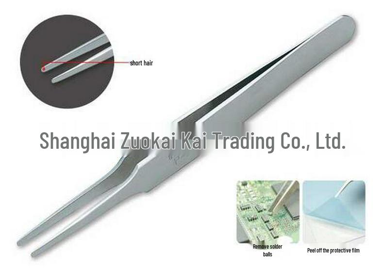 Japan HOZAN P-888 Flat Spade Type Tweezers Sakakii Sales